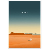 Affiche design Mars