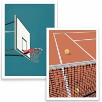 Affiche illustration sport