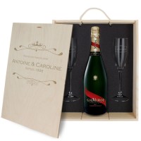 Coffret à Champagne personnalisé