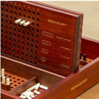 Jeu de bataille navale en bois