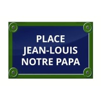 Plaque de rue personnalisée