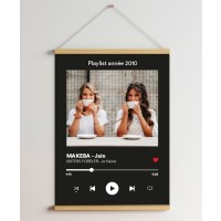 Poster Spotify personnalisé