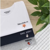 T-shirt brodé