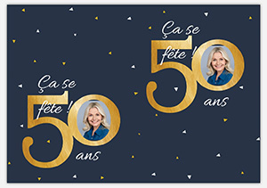 Papier cadeau personnalisé pour un anniversaire